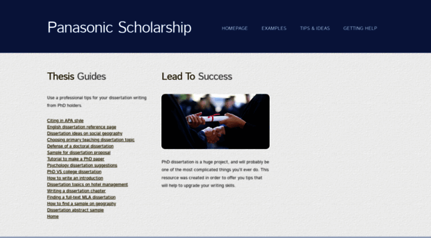 panasonicscholarship.com