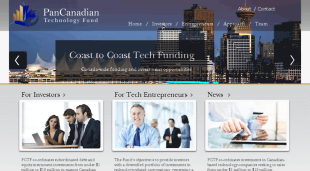 pancanadiantechnologyfund.com
