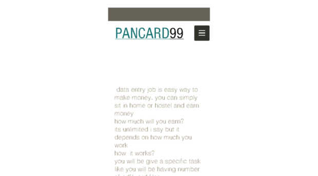 pancard99.com