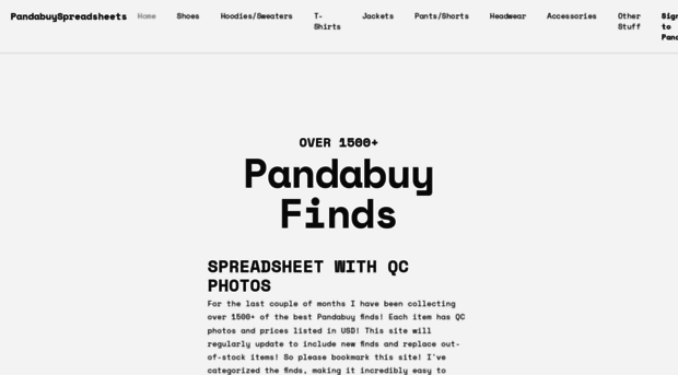 pandabuyspreadsheets.com