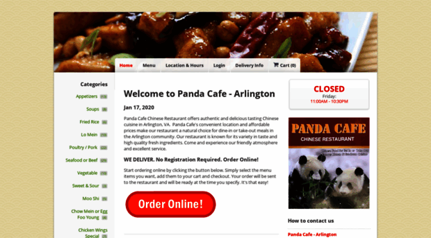 pandacafearlington.com