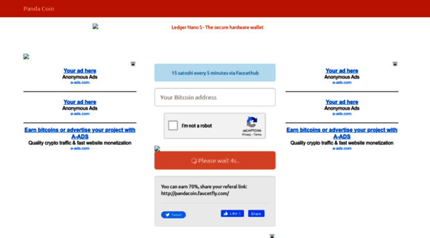 pandacoin.faucetfly.com