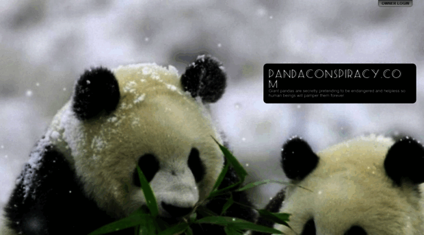 pandaconspiracy.com