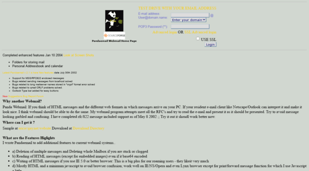 pandaemail.sourceforge.net
