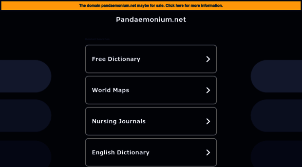 pandaemonium.net