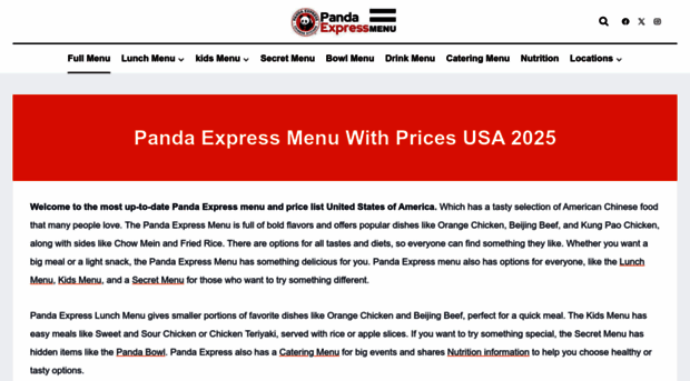 pandaexpress-menu.us