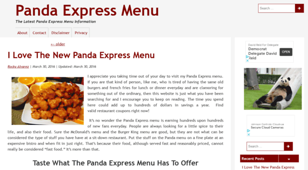 pandaexpressmenu.com