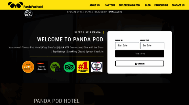 pandapodhotels.com