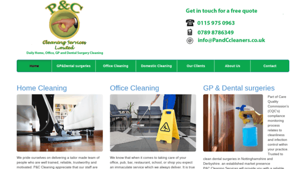 pandccleaners.co.uk