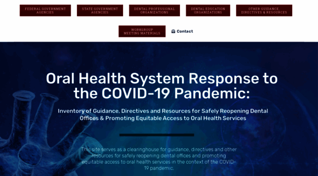 pandemic.openoralhealth.org