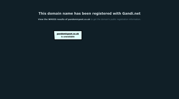 pandemicpost.co.uk
