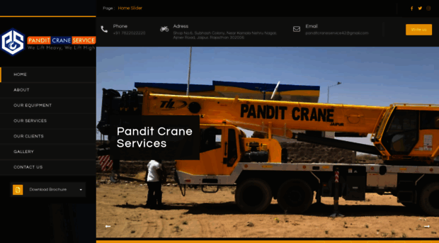 panditcraneservice.com