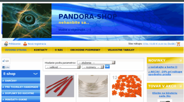 pandora-shop.sk