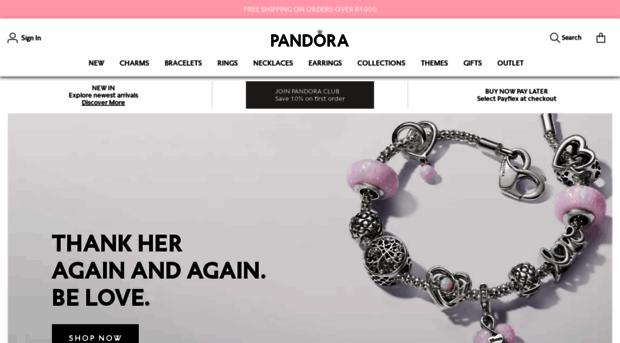 pandorashop.co.za