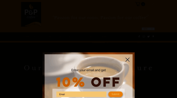 pandpcoffee.com