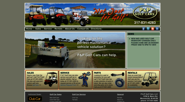 pandpgolfcars.com