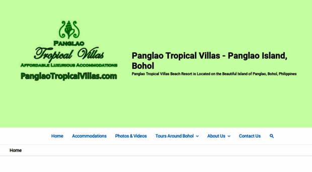 panglaotropicalvillas.com