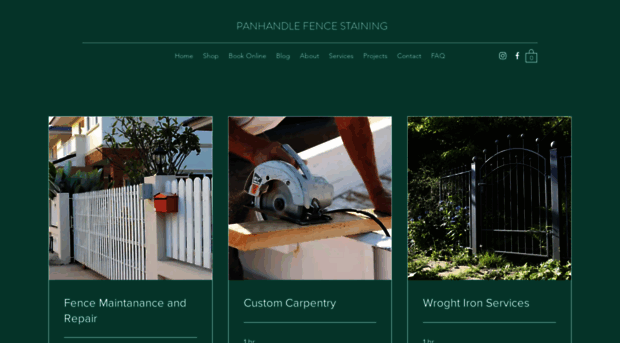 panhandlefencestaining.com