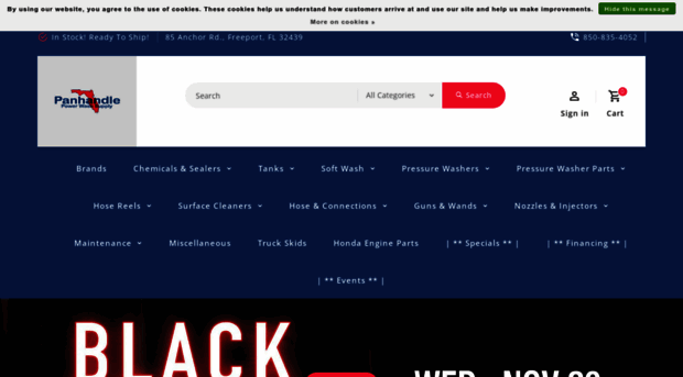 panhandlepowerwashsupply.com