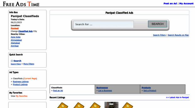 panipat.freeadstime.org
