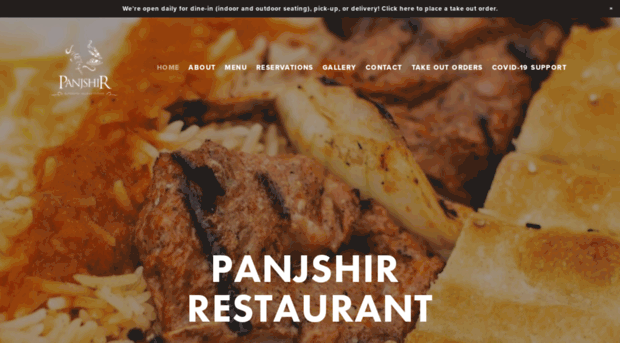 panjshirrestaurant.com