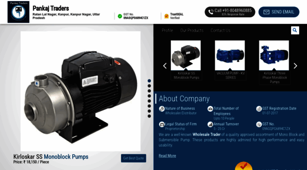 pankajtraders.com