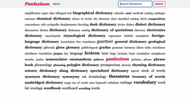 panlexicon.com