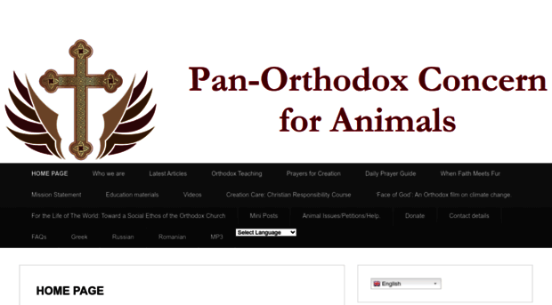 panorthodoxconcernforanimals.org