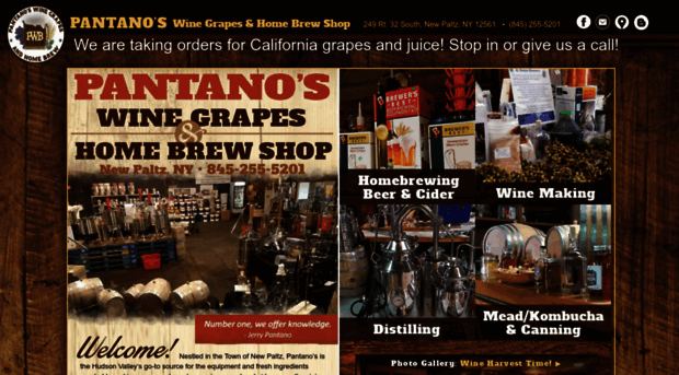 pantanosbeerwine.com