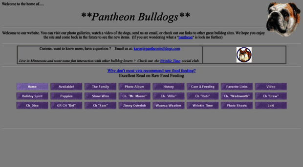 pantheonbulldogs.com