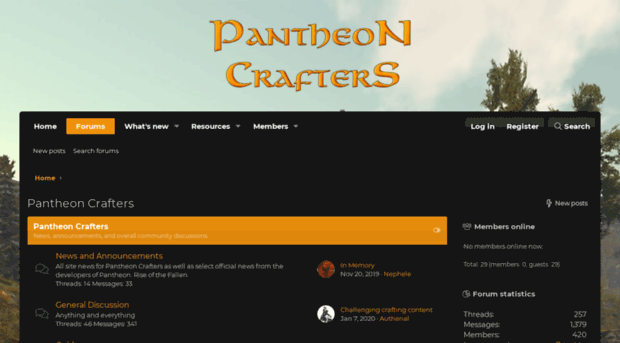 pantheoncrafters.com