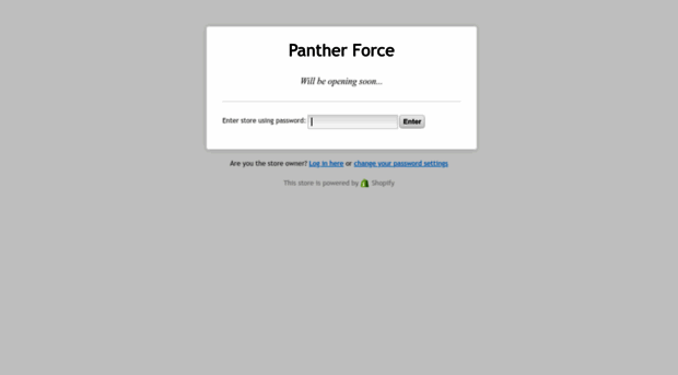 pantherforce.co.uk