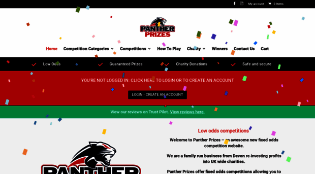 pantherprizes.com