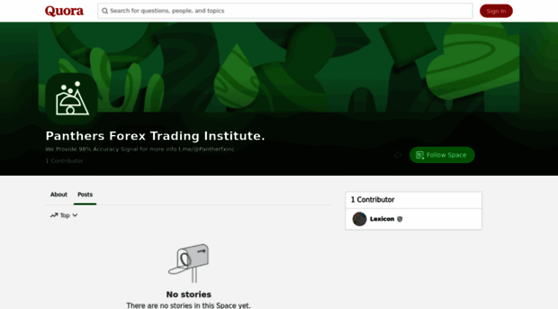 panthersforextradinginstitute.quora.com