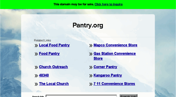 pantry.org