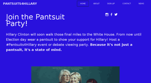 pantsuits4hillary.com