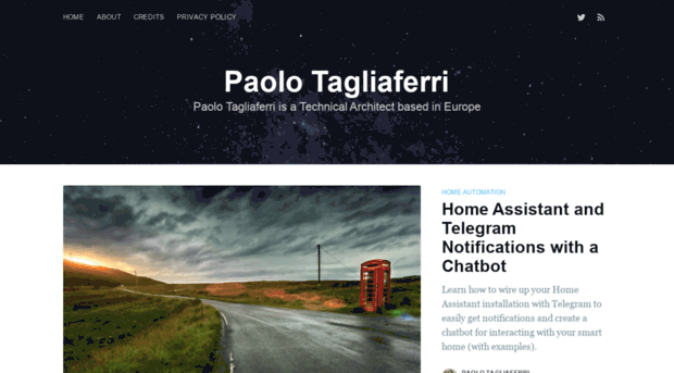 paolotagliaferri.com