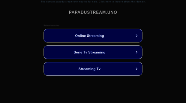 papadustream.uno