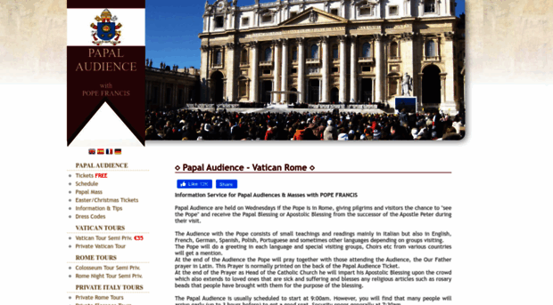 papalaudience.org