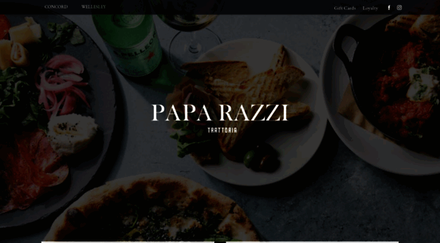 paparazzirestaurants.com