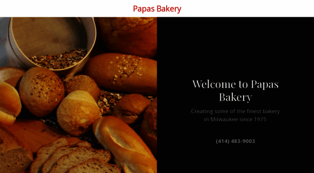 papasbakery.com