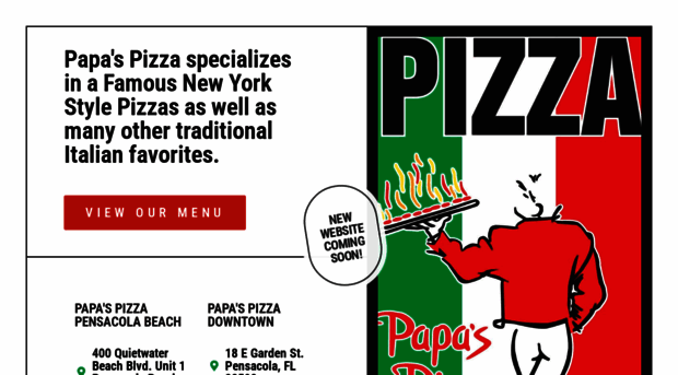 papaspizza.com