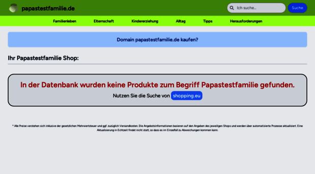 papastestfamilie.de