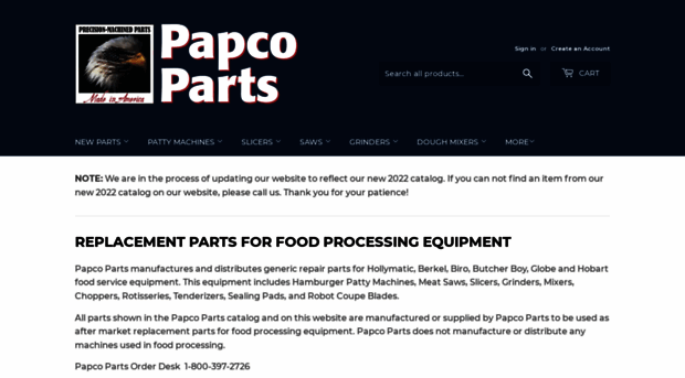 papcoparts.com