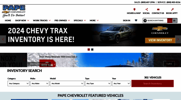 papechevrolet.com