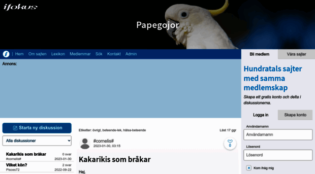 papegojor.ifokus.se