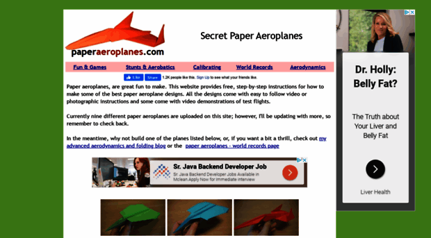 paperaeroplanes.com