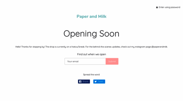 paperandmilk.com