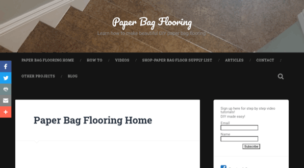 paperbagflooring.com