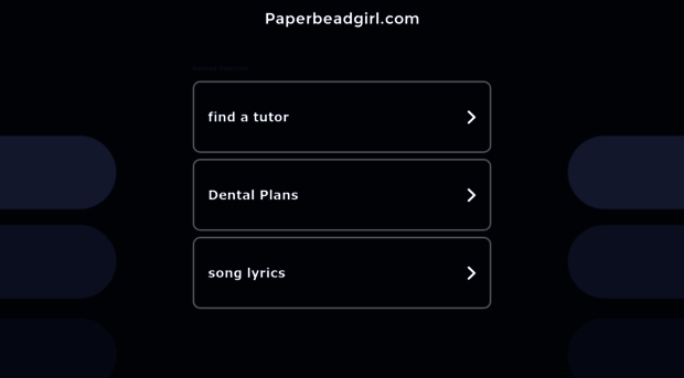 paperbeadgirl.com